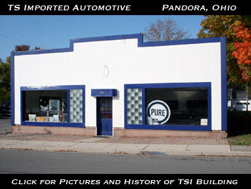 Click to see more pictures of TS Imported Automotive and to read a history of the building TS Imported Automotive